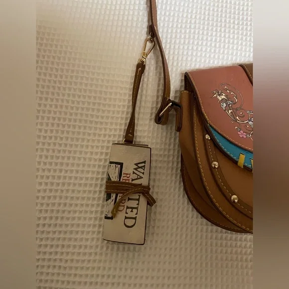 Disney Danielle Nicole  Tangled Flynn Ryder Crossbody Bag - Picture 3 of 12